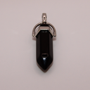 Onyx Double-Tipped Protection pendant