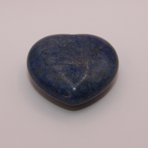Pendentif en forme de cœur en Lapis Lazuli