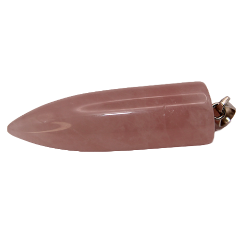 Pendule en quartz rose