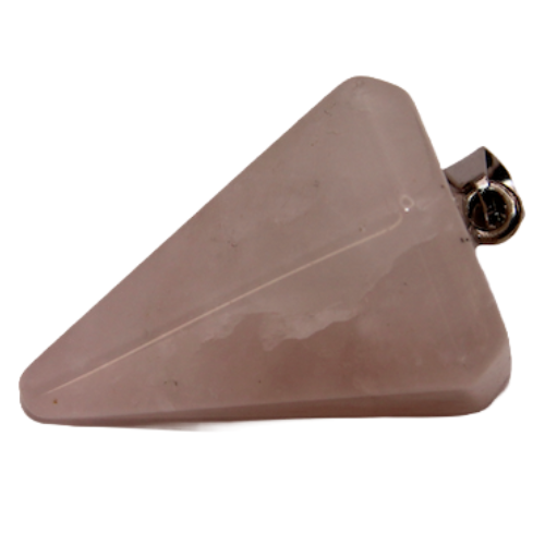 Pendule en quartz rose