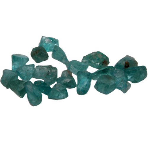 Blue Apatite Crystal